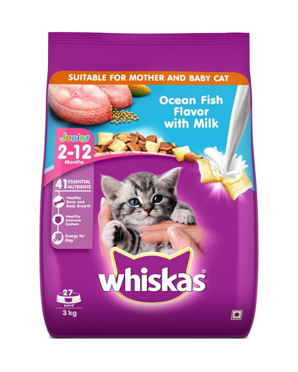 WHISKAS JUNIOR OCEAN FISH MILK